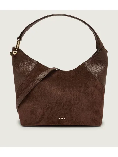 Furla Geantă Lara S BG maro