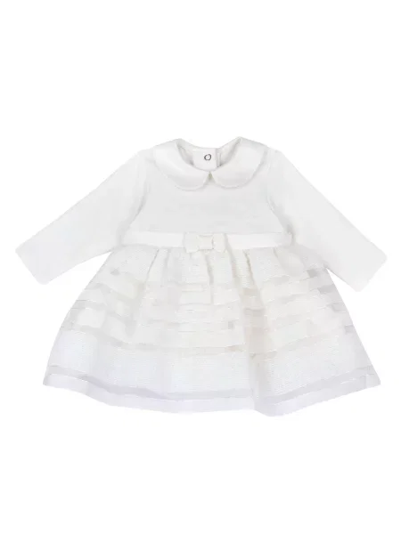 Детское платье мини Chicco белое