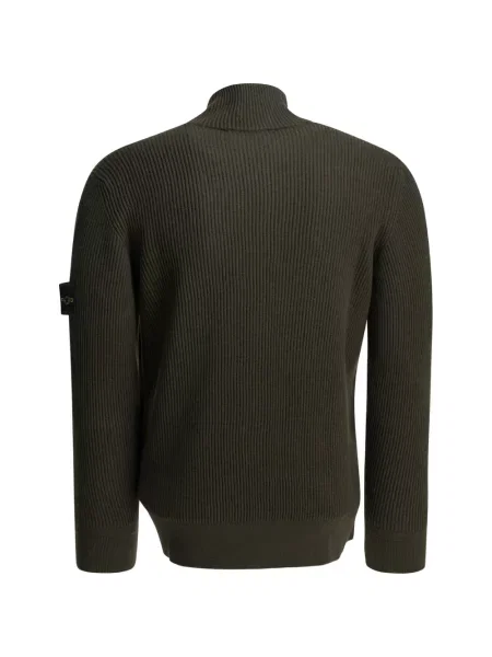 Megztas kardiganas Stone Island akmenys pilka