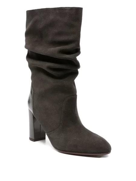 Botine Chie Mihara din piele gri