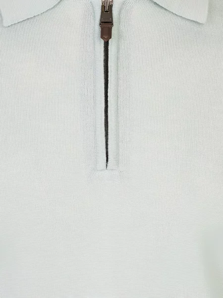 Pulover Canali tricotate gri