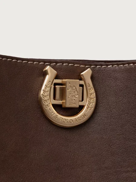Кожаная сумка шоппер U.s. Polo Assn.