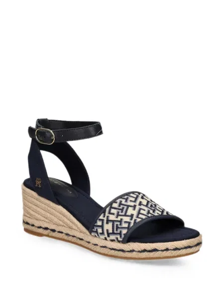 Sandale Tommy Hilfiger cu pană albastru