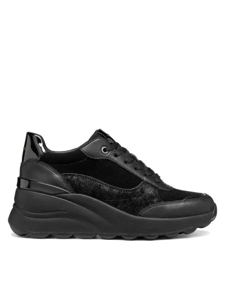 Sneakersy Geox czarne