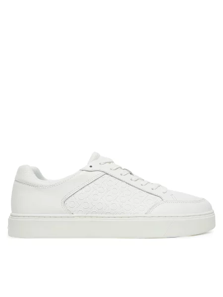 Αθλητικά Calvin Klein Clean Cup Low Laceup Mono λευκό