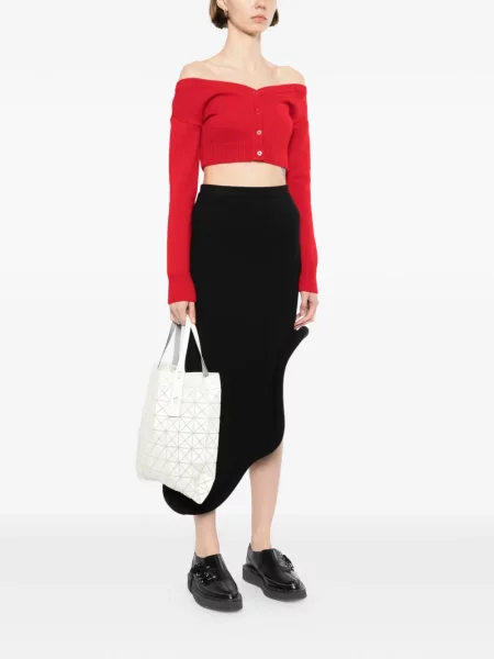 Geantă Bao Bao Issey Miyake alb