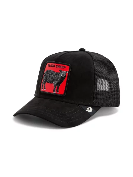 Goorin Bros czapka z daszkiem trucker Pecora Nera Rossa czarna