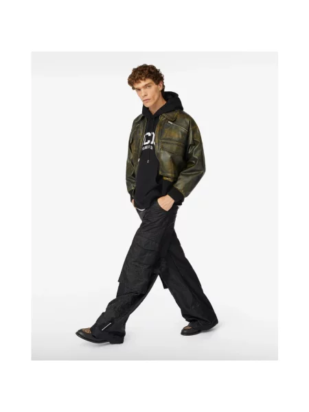 Bluza z kapturem Gcds z logo czarna