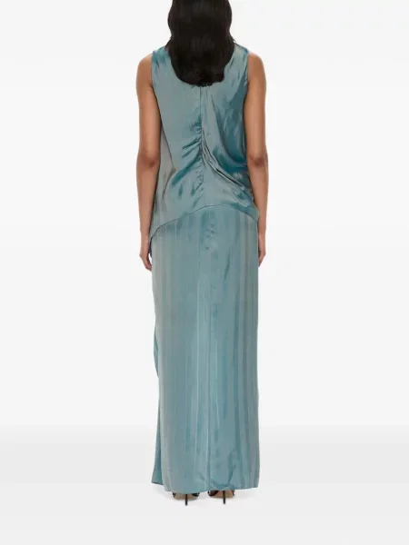 Rochie maxi Christopher Esber drapată albastru
