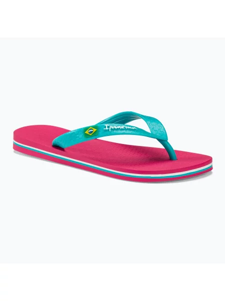 Gyerek flip-flop papucs Ipanema Clas Brasil II pink/blue Clas Brasil II kék