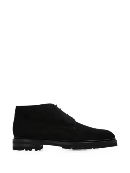 Ghete desert Kiton din piele de căprioară negru