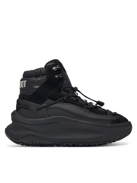 Škornji za sneg Moon Boot Moon Xlace Mid S črna