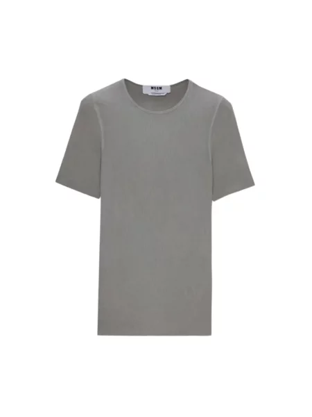 Krótka koszulka Msgm szara