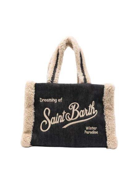 Shopperka Mc2 Saint Barth niebieska