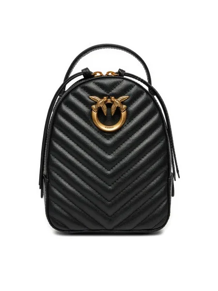 PINKO Ruksak Love Click Mini Backpack . AI PLTT čierna