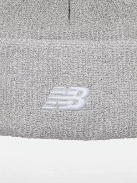 Шапка New Balance серая