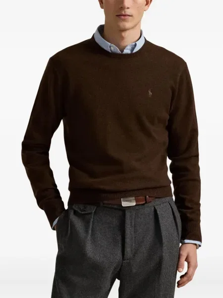 Μικρός κασκέτο Polo Ralph Lauren με χαμηλή μέση υφαίνω διαγωνίως πράσινο