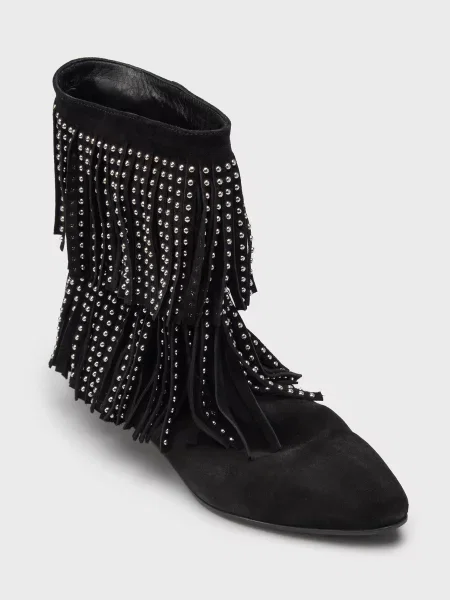 Сапоги Saint Laurent черные