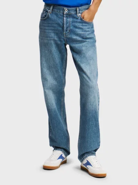 Прямые джинсы Karl Lagerfeld Jeans синие