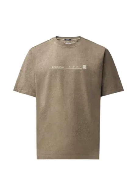 Tricou C.p. Company cu imagine maro