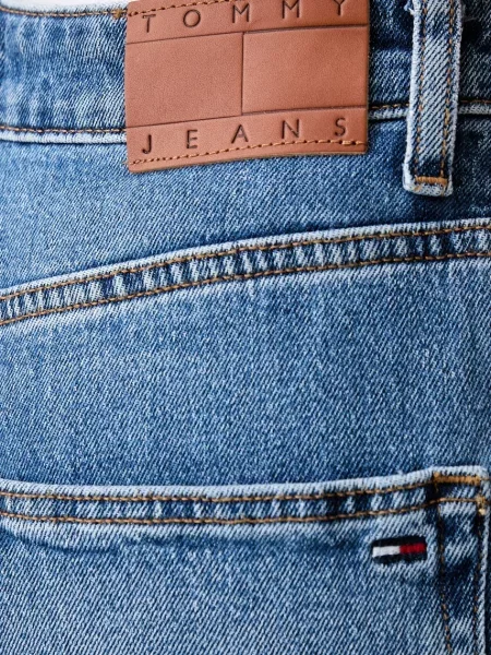 Tommy Jeans дънки relaxed fit дамски синьо