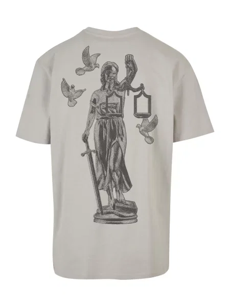 MT Upscale Póló Justice / antracit szürke