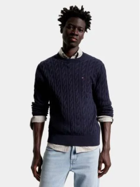 Πουλόβερ Tommy Hilfiger μπλε