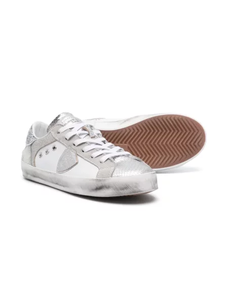 Sneakersy dziecięce Philippe Model białe