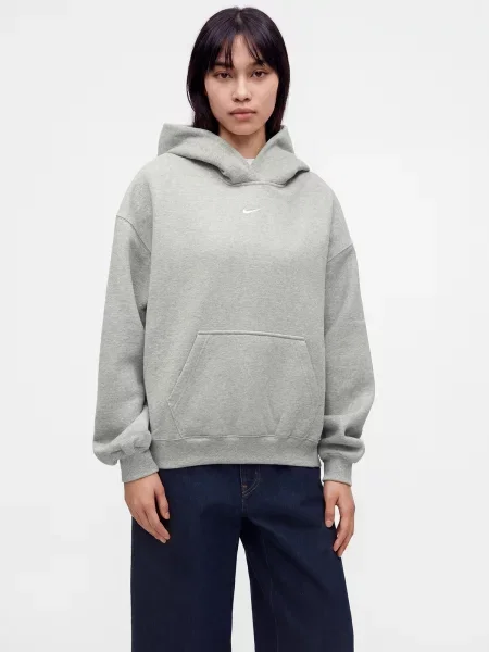 Nike Sportswear Mikina Studio svetlosivá / melírovaná sivá