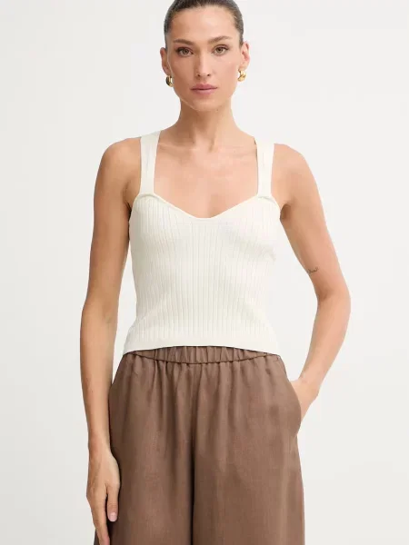 Top Fracomina beżowy