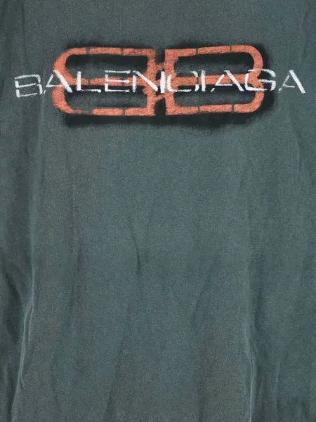 Tricou Balenciaga verde