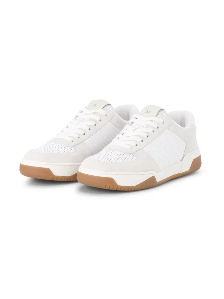 Sneakersy Valentino skórzane białe