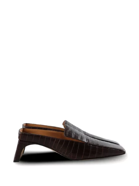 Papuci tip mules Calvin Klein Collection maro