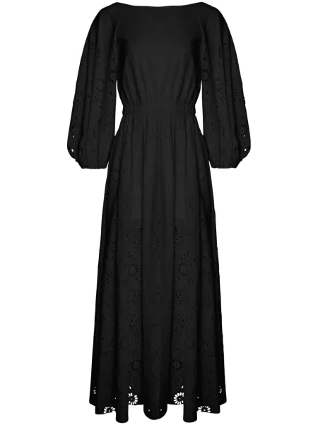 Rochie midi Carolina Herrera până la genunchi de costum negru