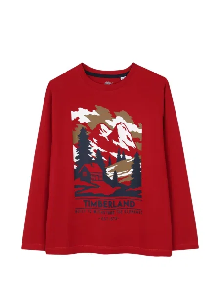 Μπλούζα Timberland κόκκινο