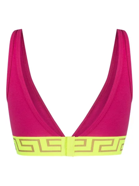 Raštuotas liemenėlė Versace rožinė