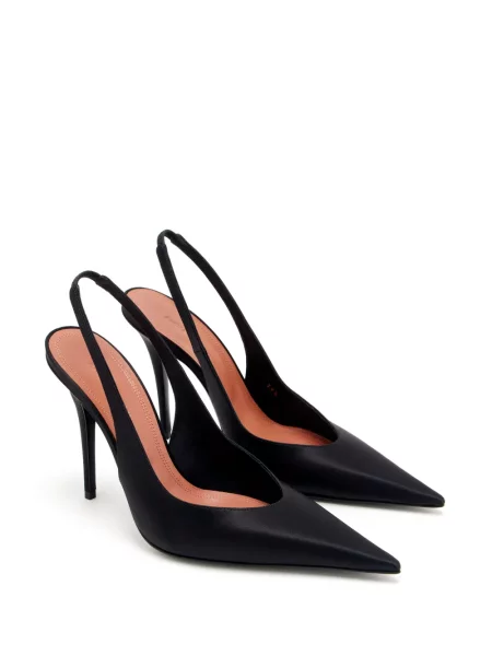 Pantofi cu toc Amina Muaddi negru