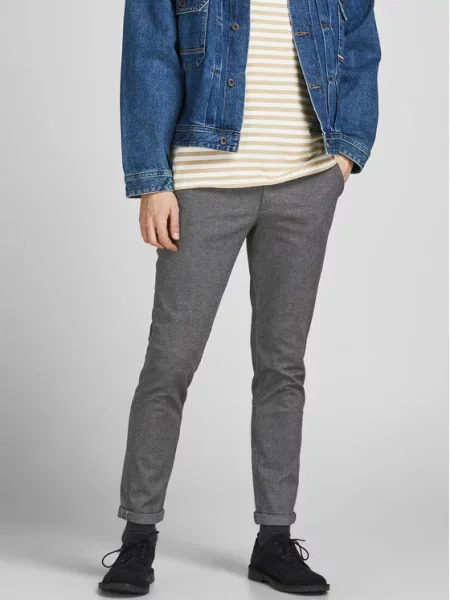 Jack&Jones Chinos kelnes pilka