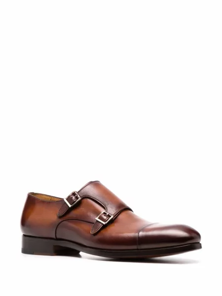 Pantofi monk Magnanni maro
