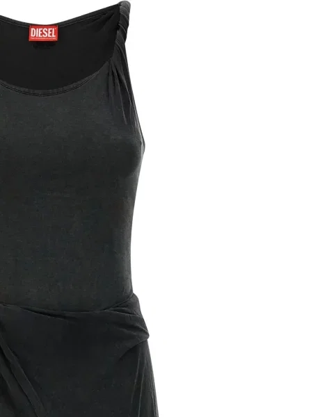 Odgovarati haljina Diesel crna