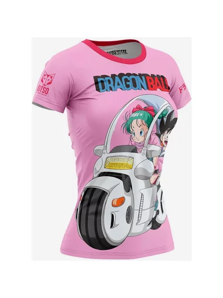 Koszulka Otso Dragon Ball krótki rękaw gumowa XS różowa