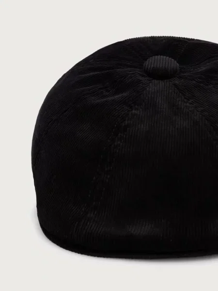 Căciulă Kangol de catifea negru