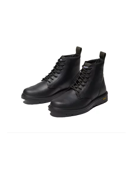 Sneakersy Blauer skórzane na koturnie czarne