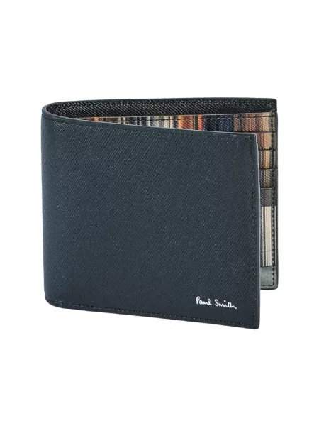 Portfel Paul Smith skórzany niebieski