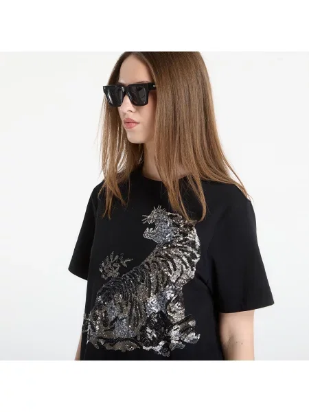 Тениска AllSaints Pounce Lisa Tee Black M черно