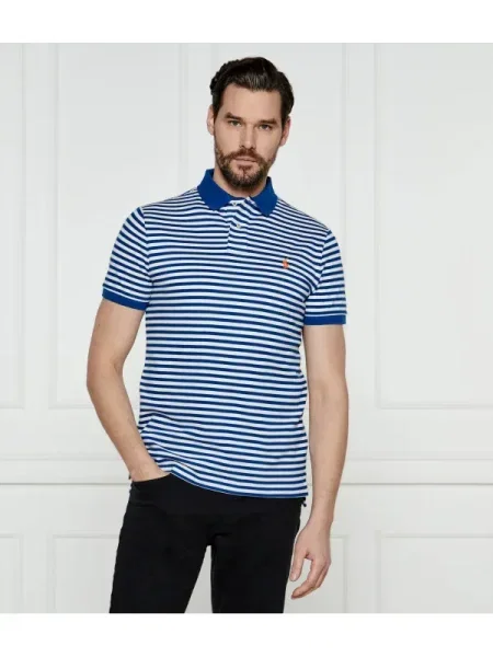POLO RALPH LAUREN Tenisz póló | Custom slim fit kék