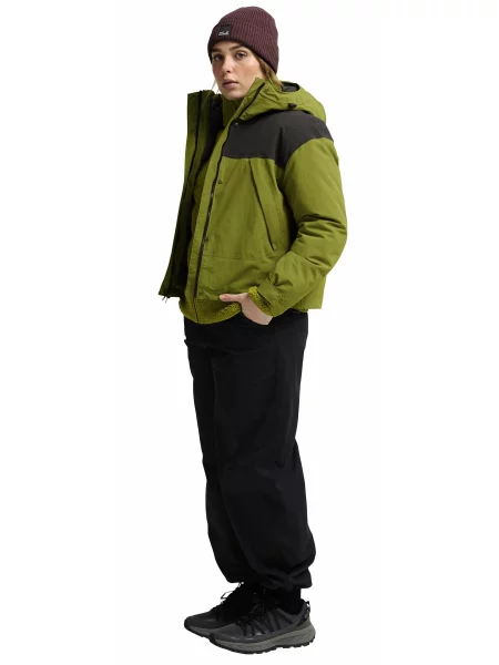 Куртка Jack Wolfskin зеленая