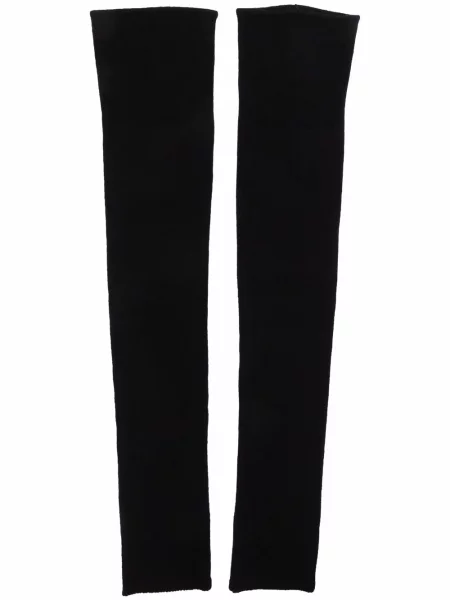 Kašmírové rukavice Rick Owens černé