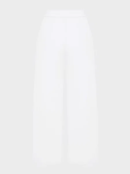 Повсякденні штани PRPY льон/бавовна білий