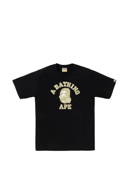 Tricou grafic A Bathing Ape® cu imagine negru